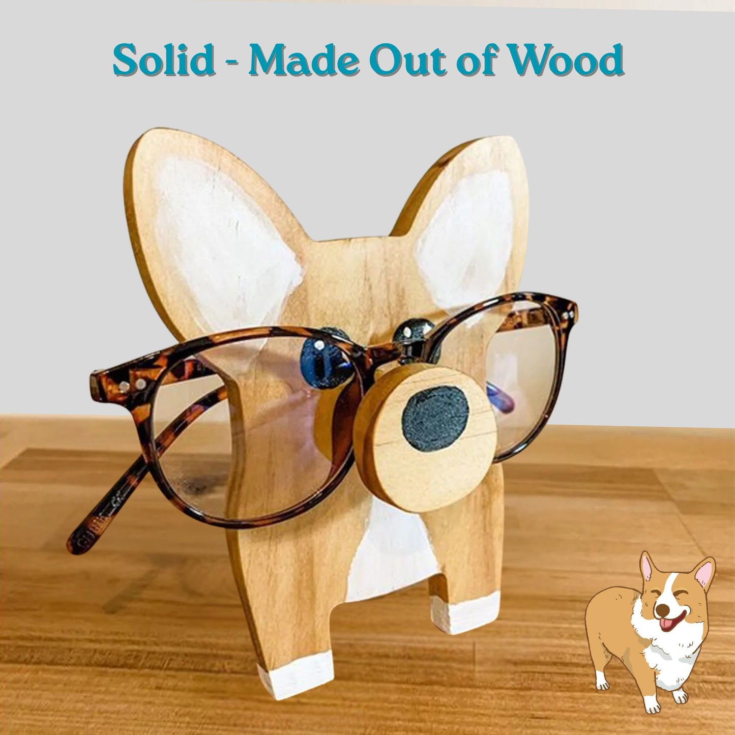 Corgi Eyeglass Stand