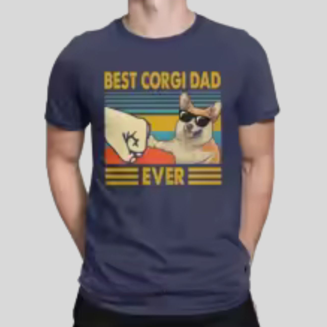 Best Corgi Dad Ever T-shirt