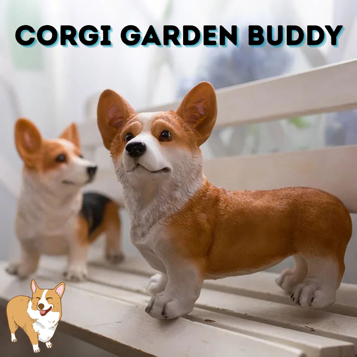 Corgi Garden Buddy