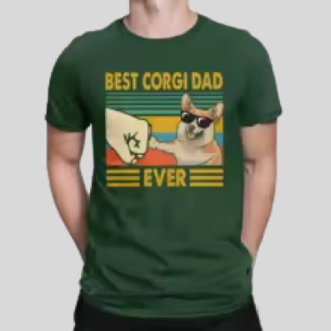 Best Corgi Dad Ever T-shirt