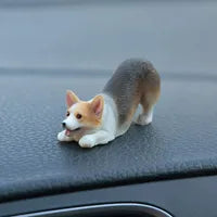 Mini Corgi Resin Figurines