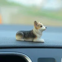 Mini Corgi Resin Figurines