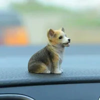 Mini Corgi Resin Figurines