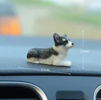 Mini Corgi Resin Figurines