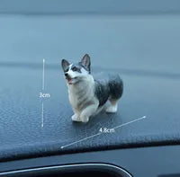 Mini Corgi Resin Figurines