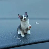Mini Corgi Resin Figurines