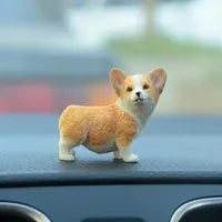 Mini Corgi Resin Figurines