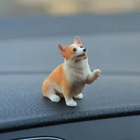 Mini Corgi Resin Figurines
