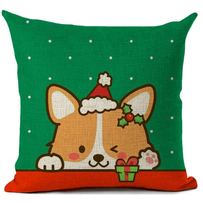Corgi Pillow Cover