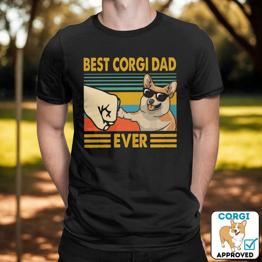Best Corgi Dad Ever T-shirt