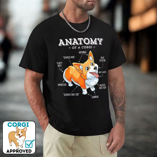 Anatomy Of A Corgi T-Shirt