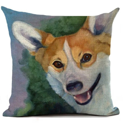 Corgi Pillow Cover
