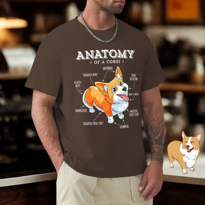 Anatomy Of A Corgi T-Shirt