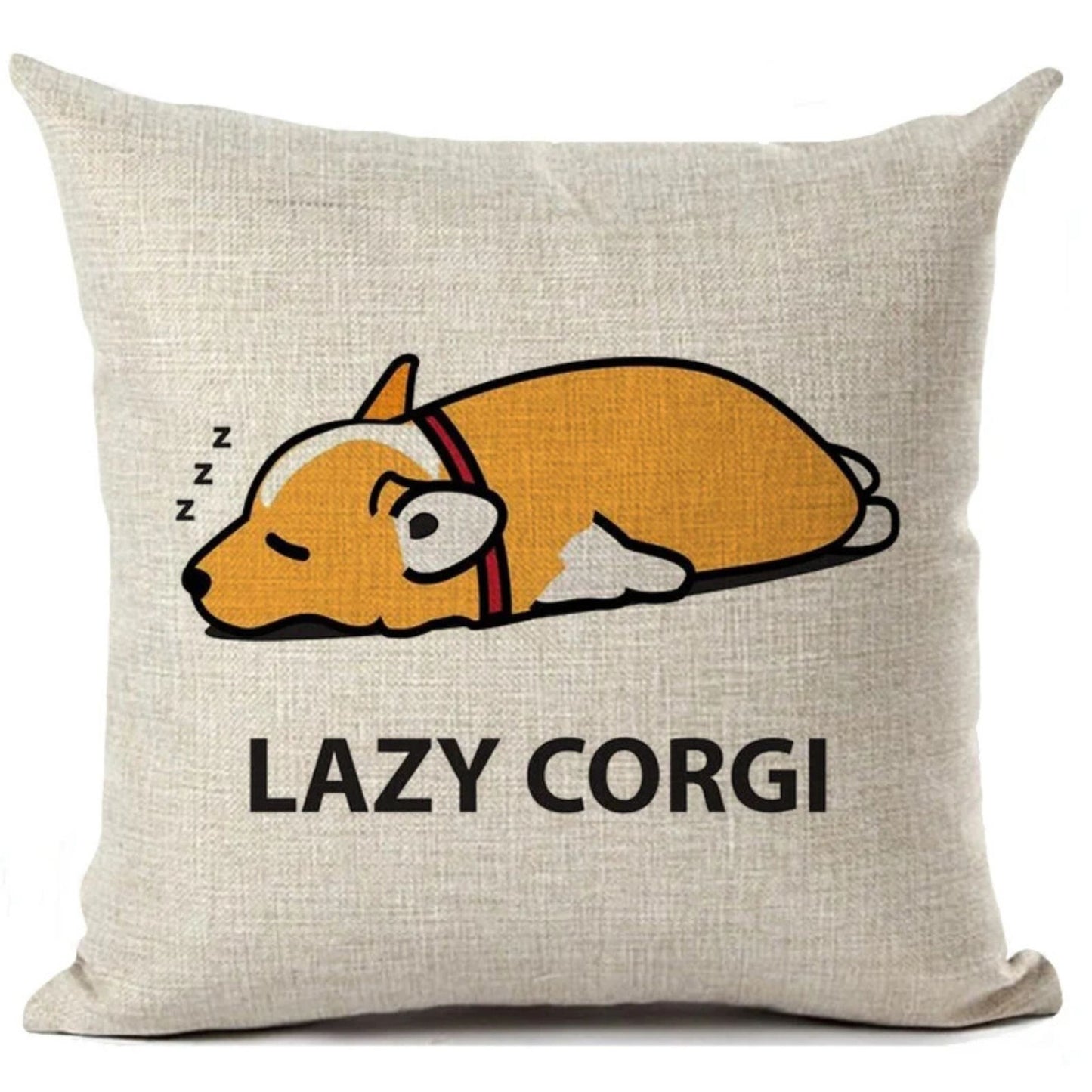Corgi Pillow Cover