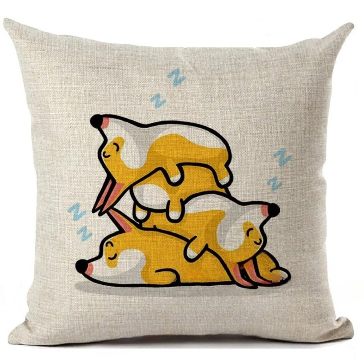 Corgi Pillow Cover